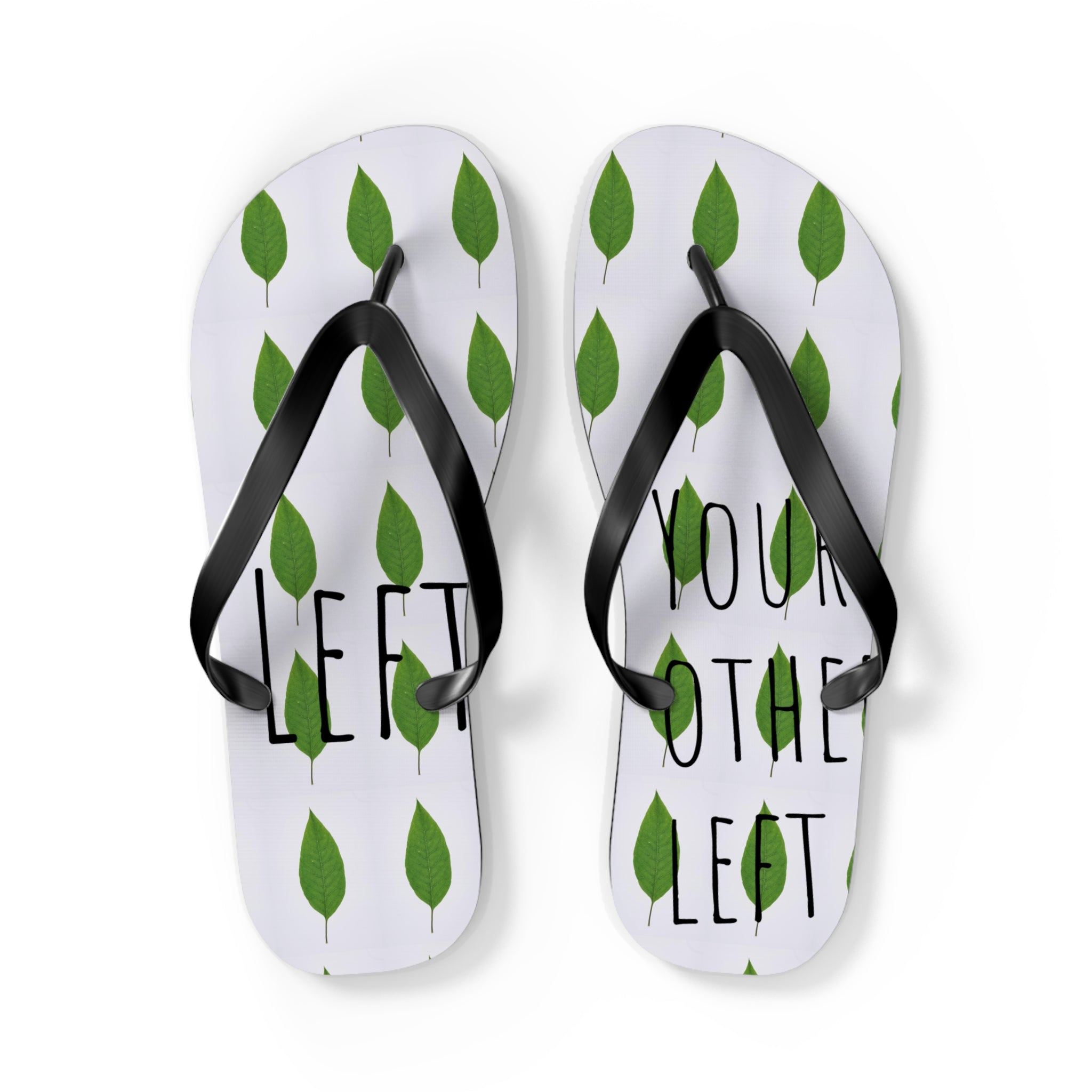 Leaves Flip Flops | Funny Summer Outfit