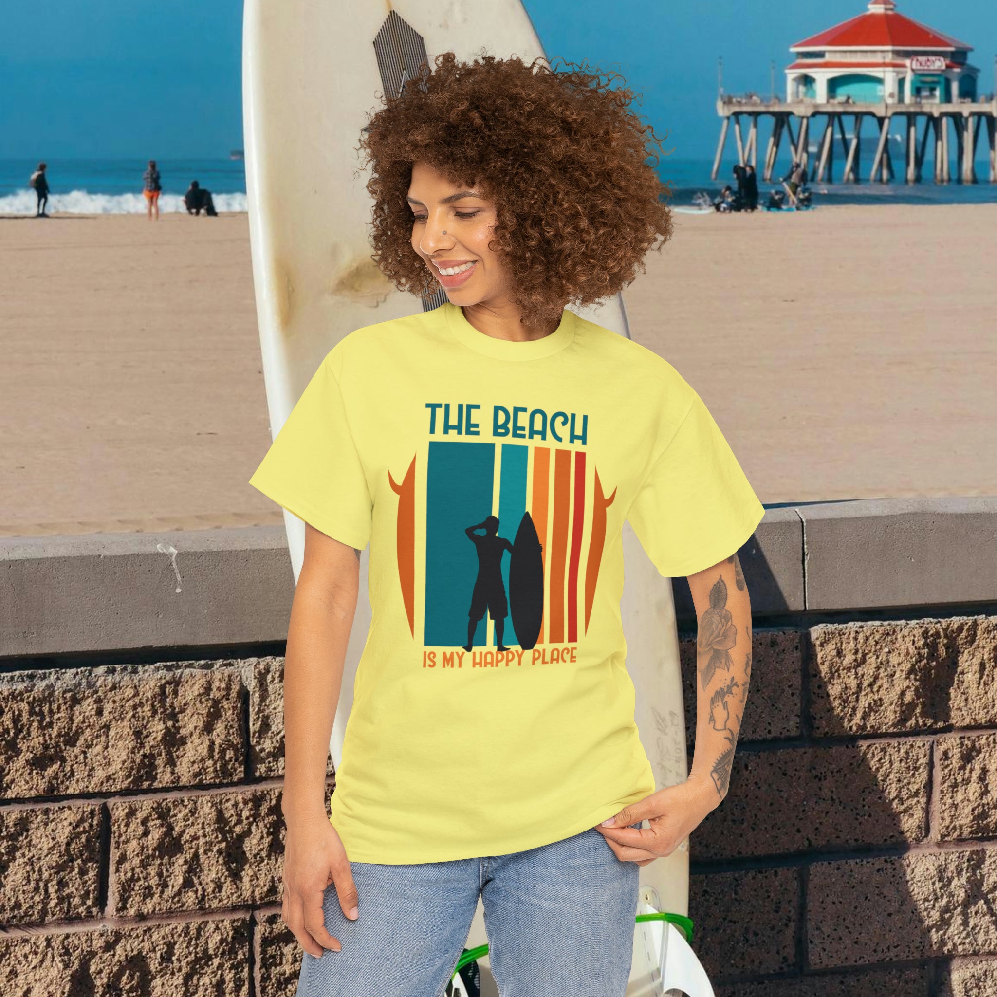 The Beach Is My Happy Place T-Shirt | Summer Collection