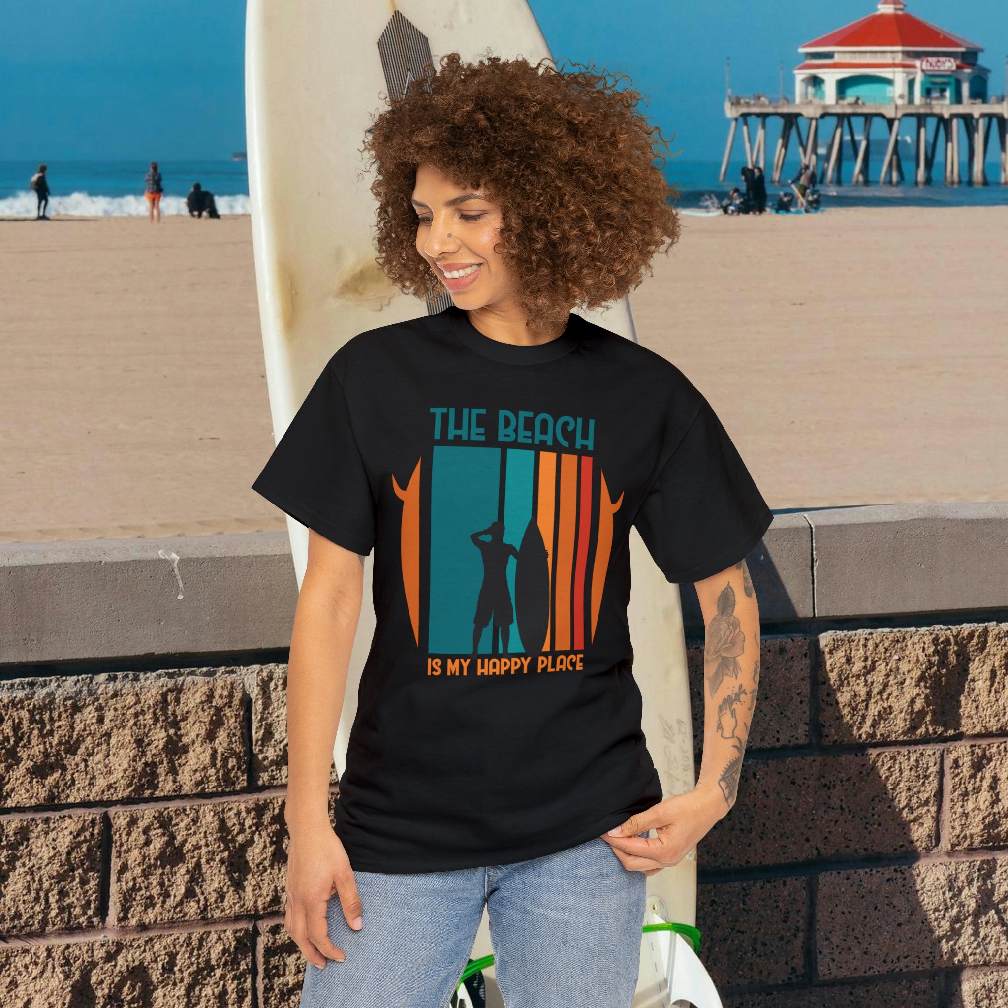 The Beach Is My Happy Place T-Shirt | Summer Collection