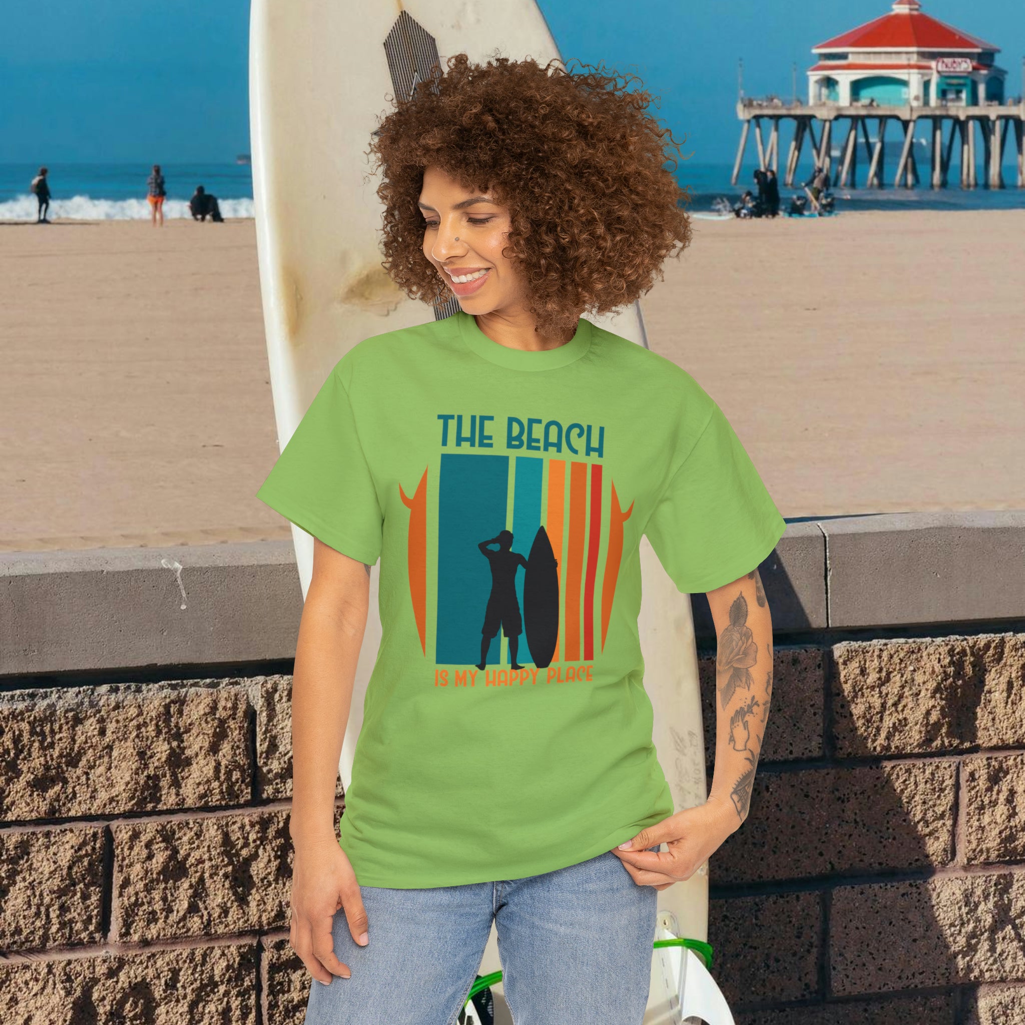 The Beach Is My Happy Place T-Shirt | Summer Collection