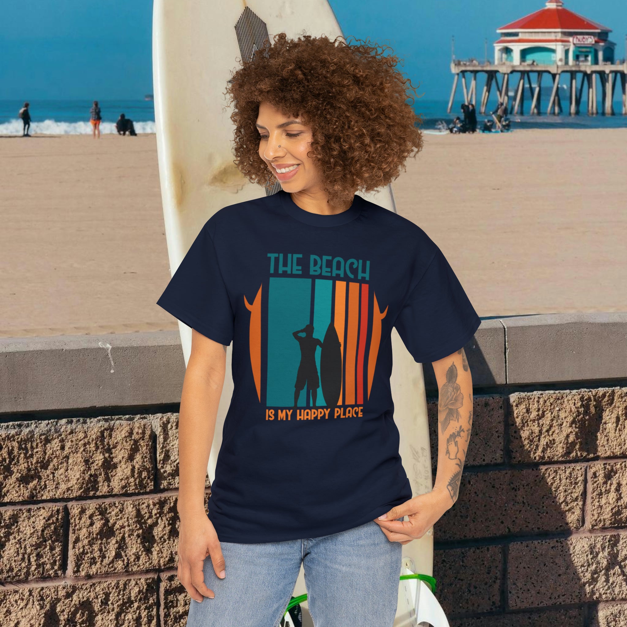 The Beach Is My Happy Place T-Shirt | Summer Collection