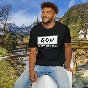 GOD is my Refuge T-Shirt | Psalm 91 | Christian Outfit