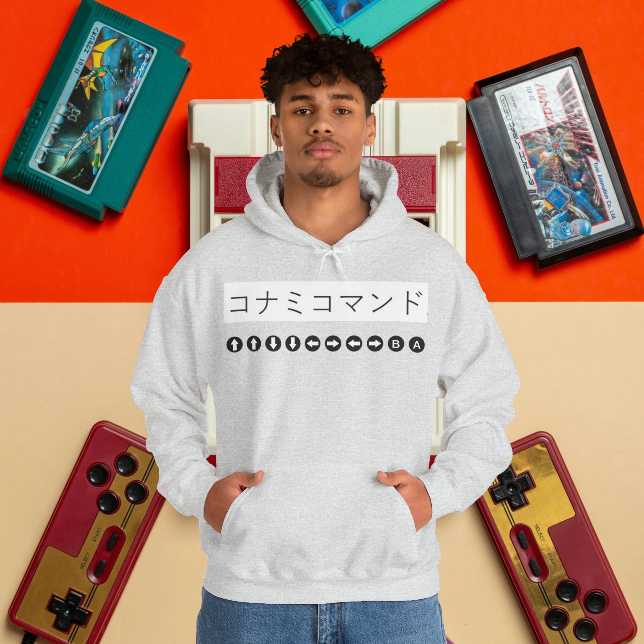 Konami Code Hoodie | Retro Gaming Outfit