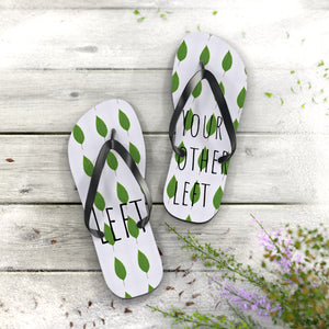 Leaves Flip Flops | Funny Summer Outfit