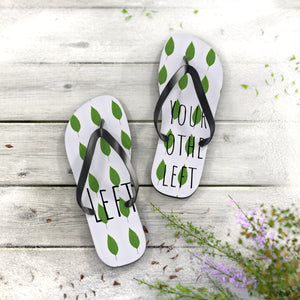 Leaves Flip Flops | Funny Summer Outfit