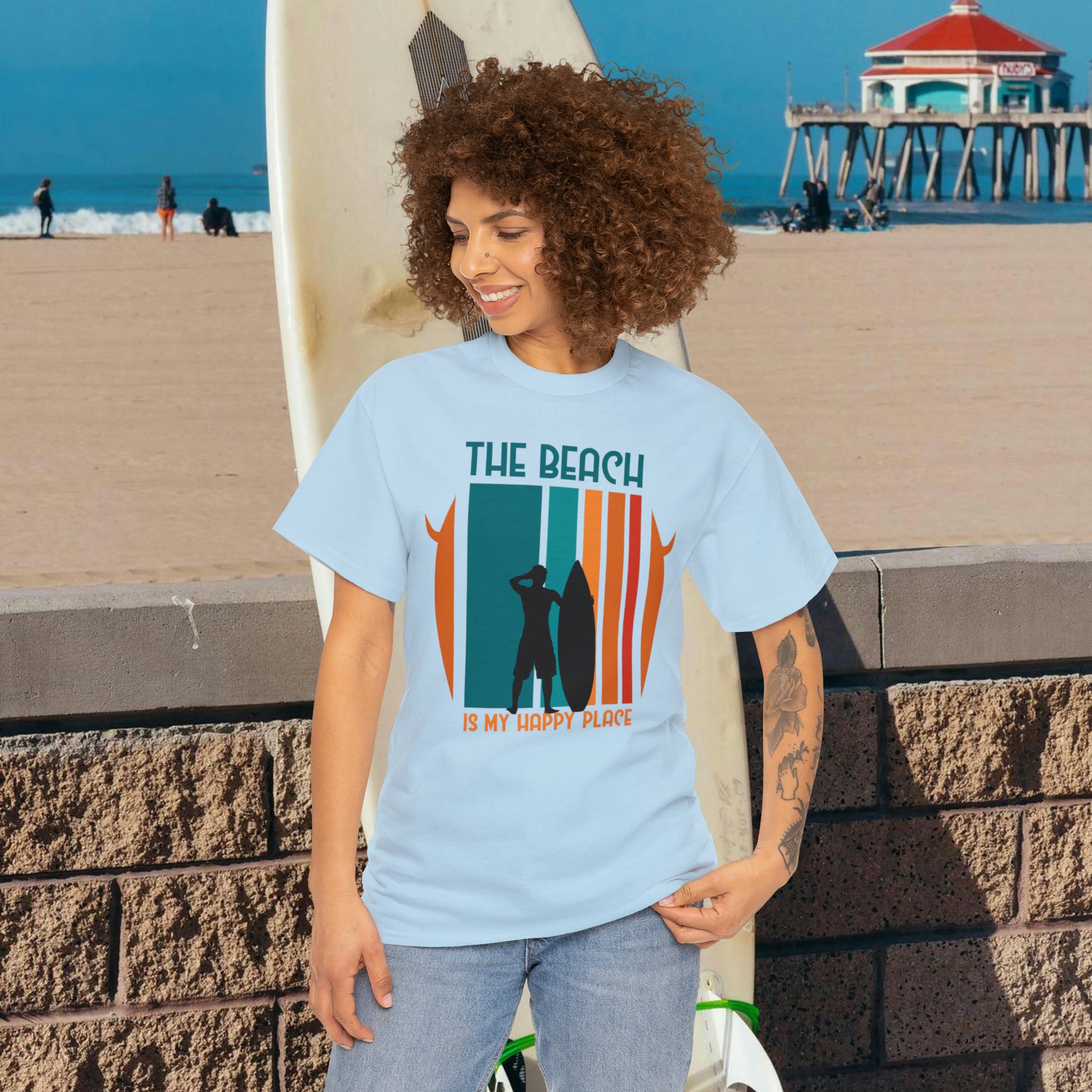 The Beach Is My Happy Place T-Shirt | Summer Collection