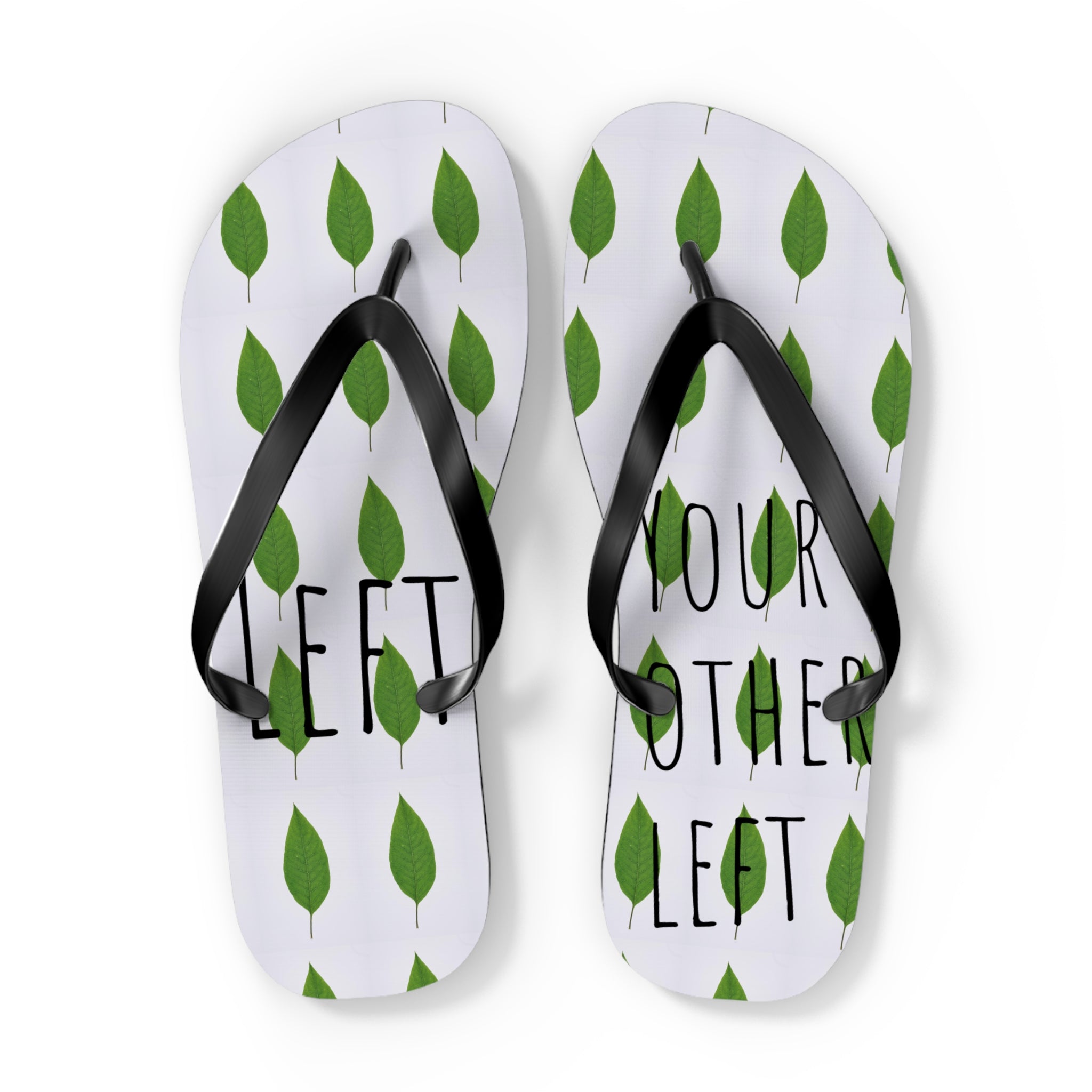 Leaves Flip Flops | Funny Summer Outfit