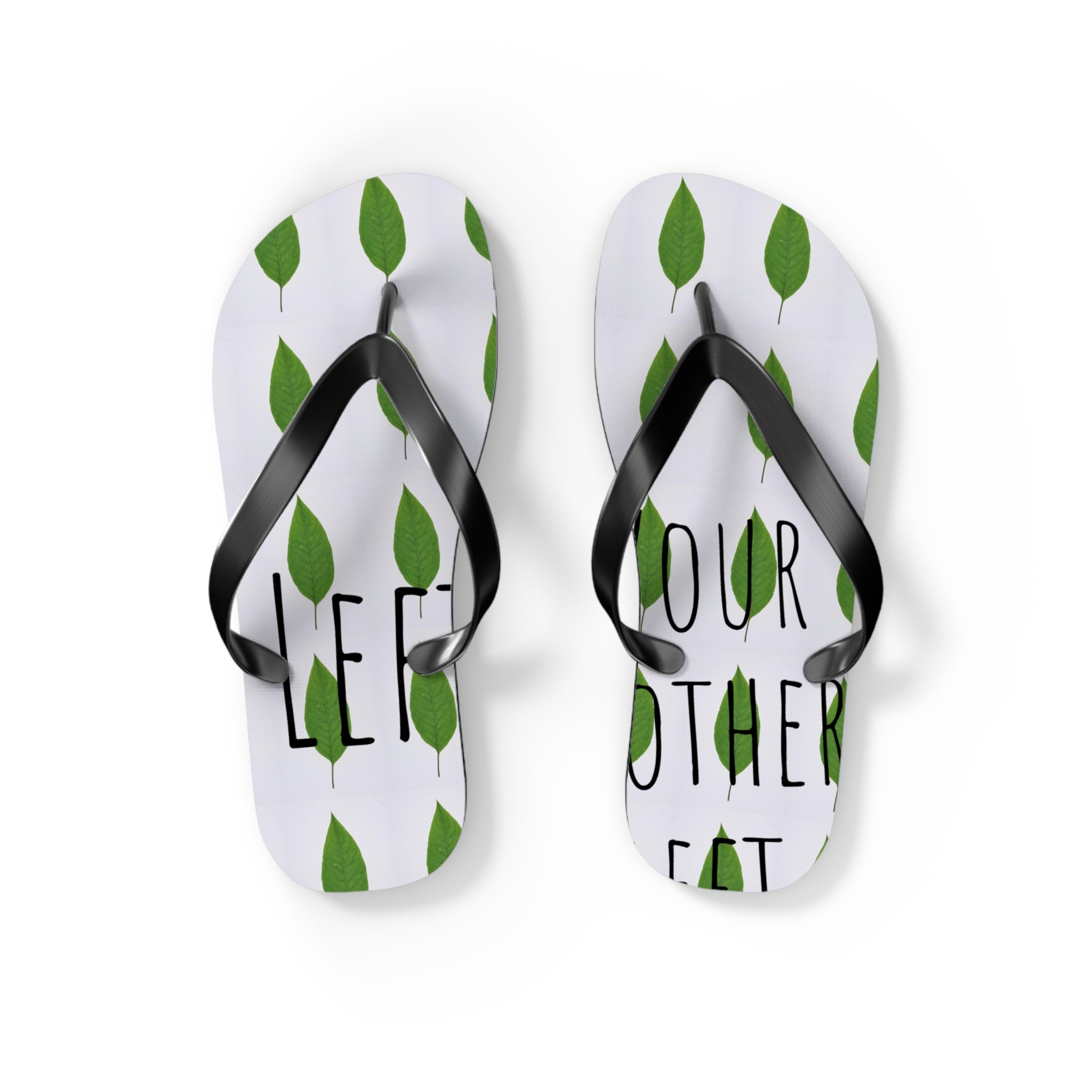 Leaves Flip Flops | Funny Summer Outfit