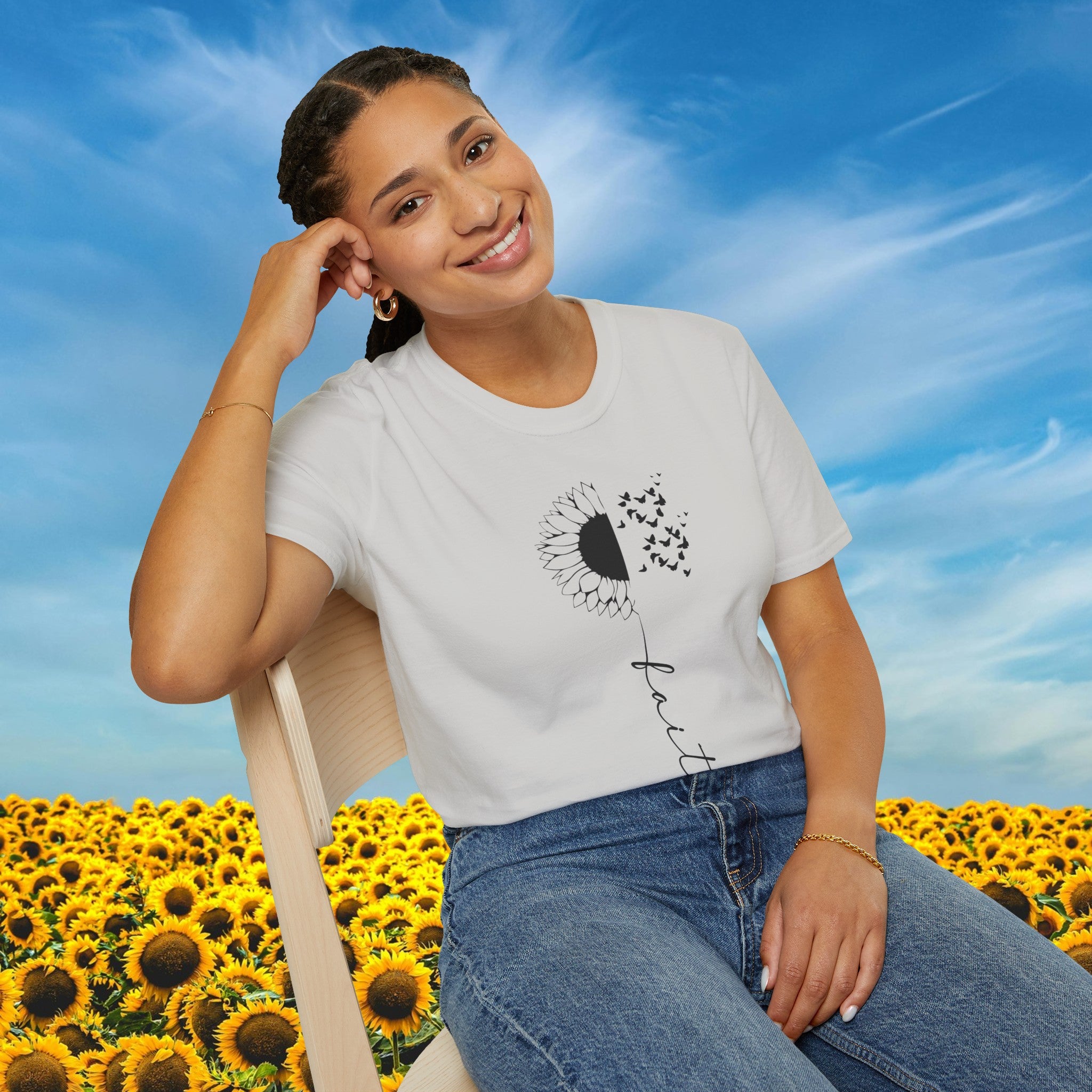 Faith | Sunflower Shirt