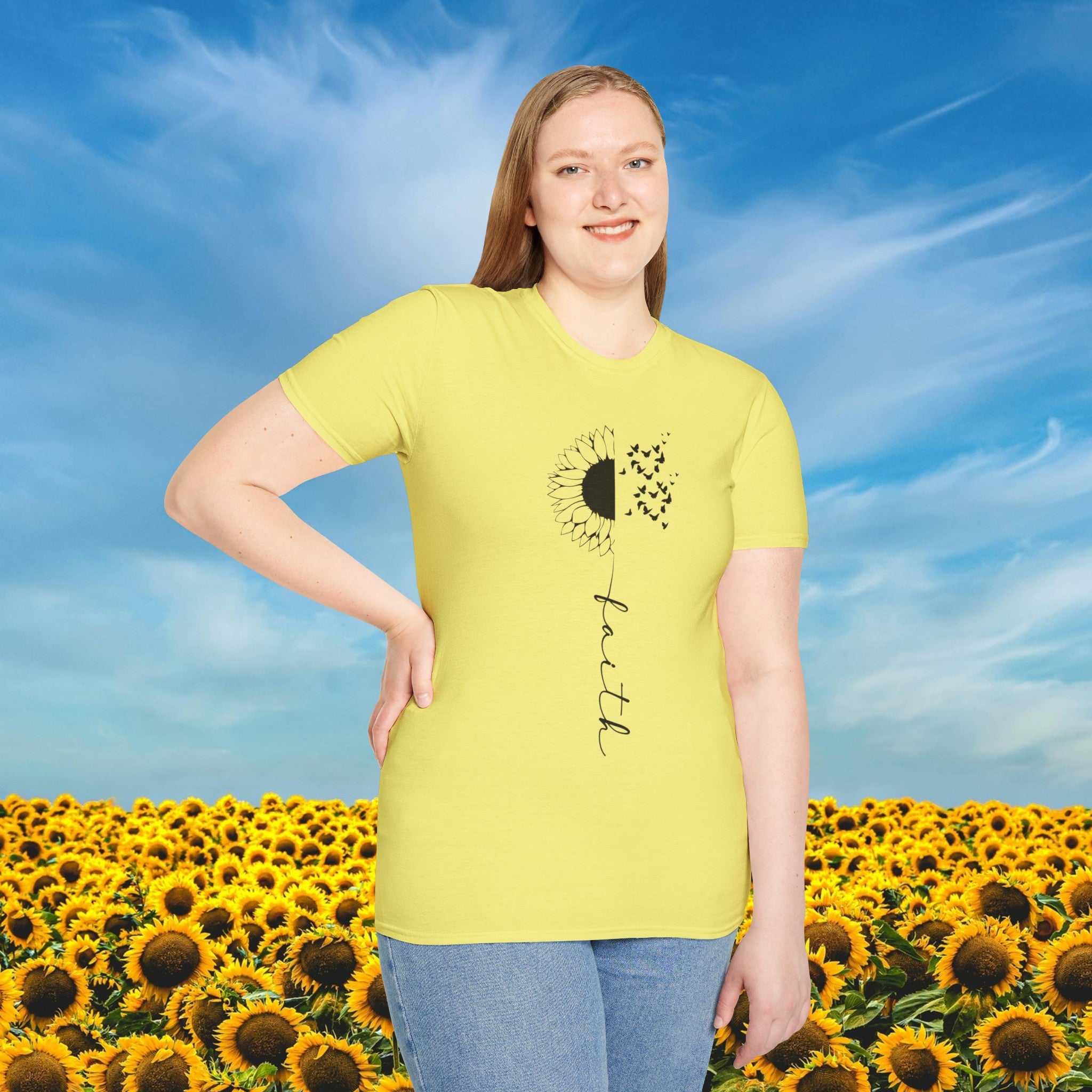 Faith | Sunflower Shirt