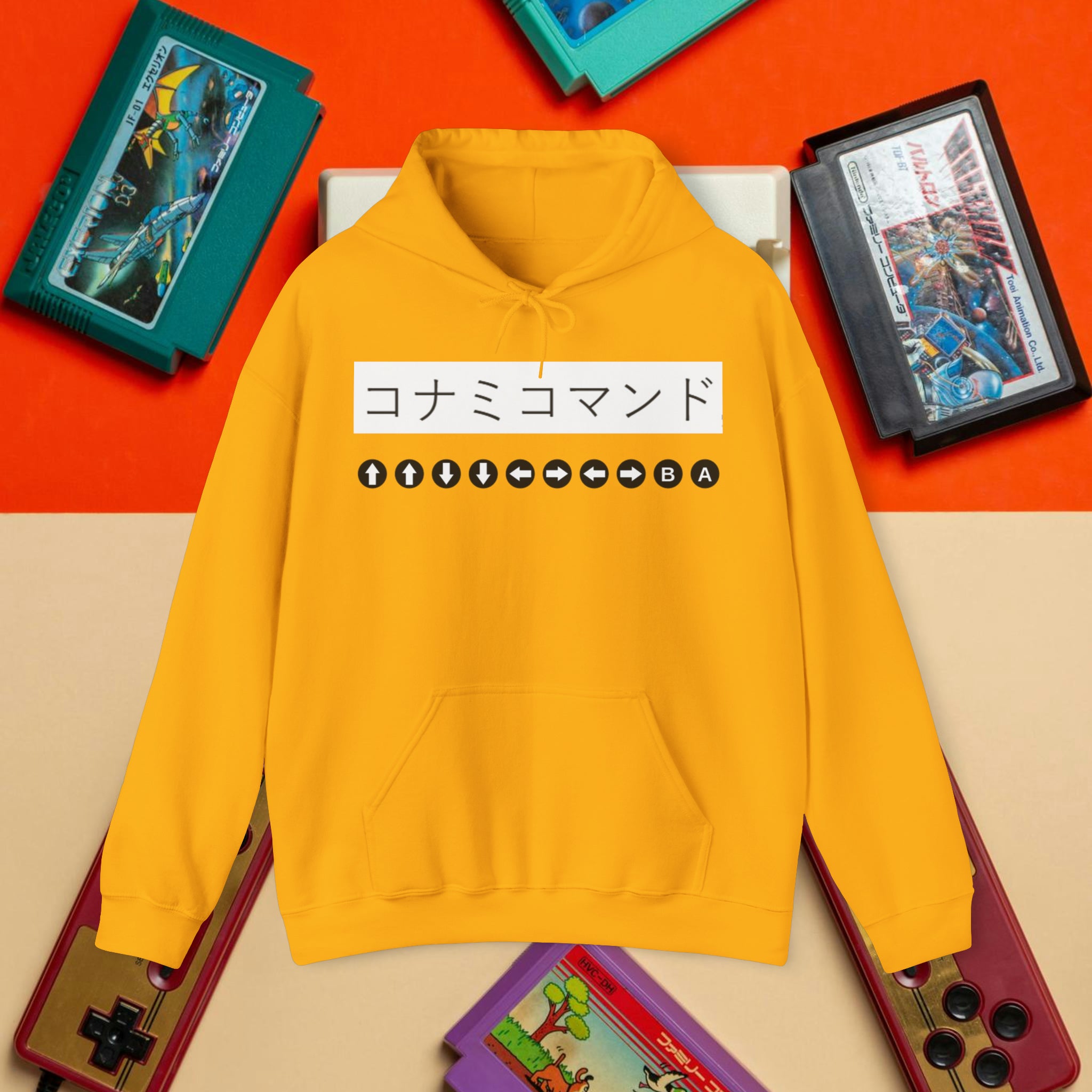 Konami Code Hoodie | Retro Gaming Outfit