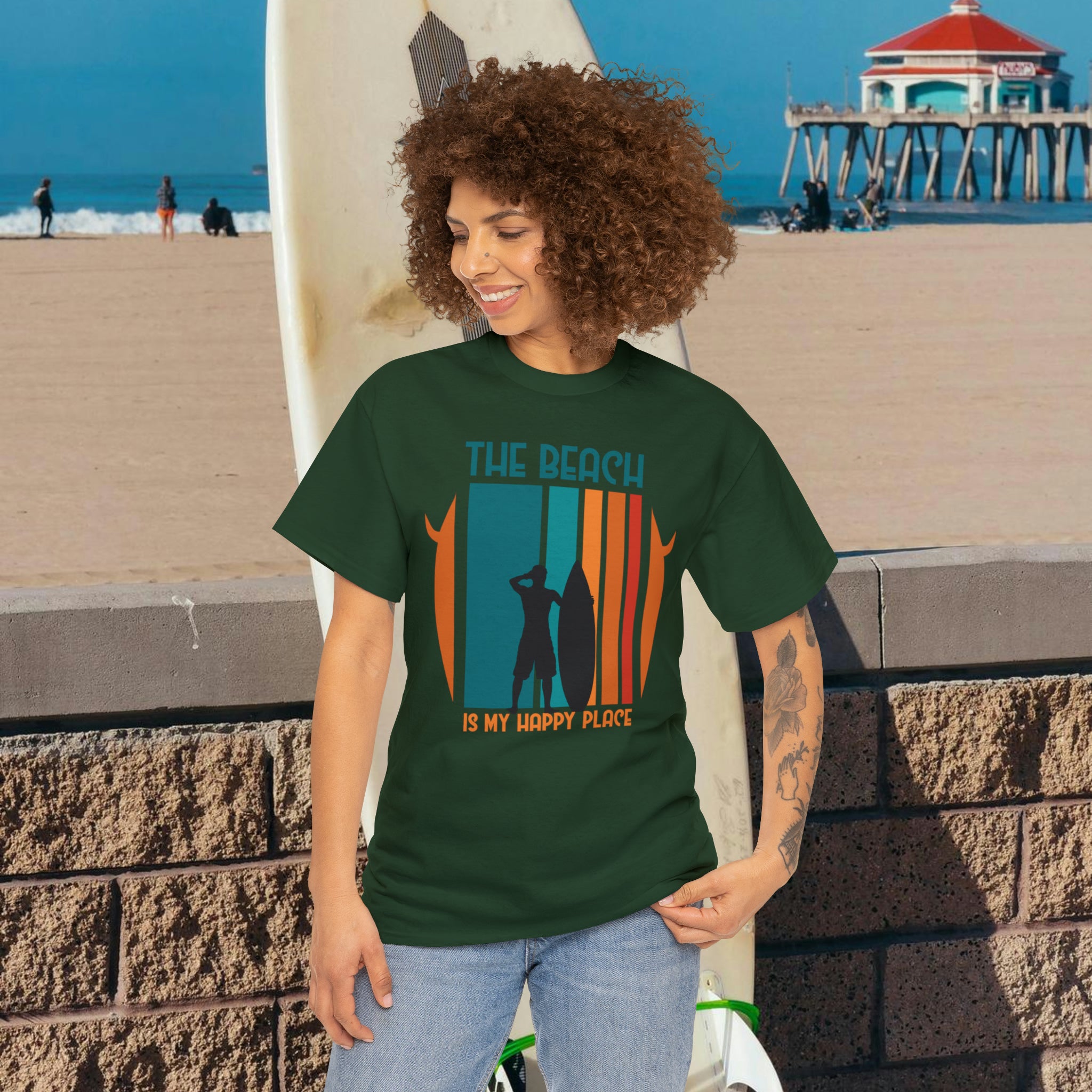 The Beach Is My Happy Place T-Shirt | Summer Collection