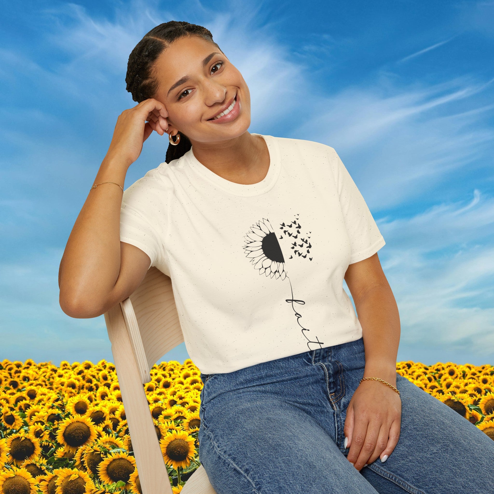 Faith | Sunflower Shirt