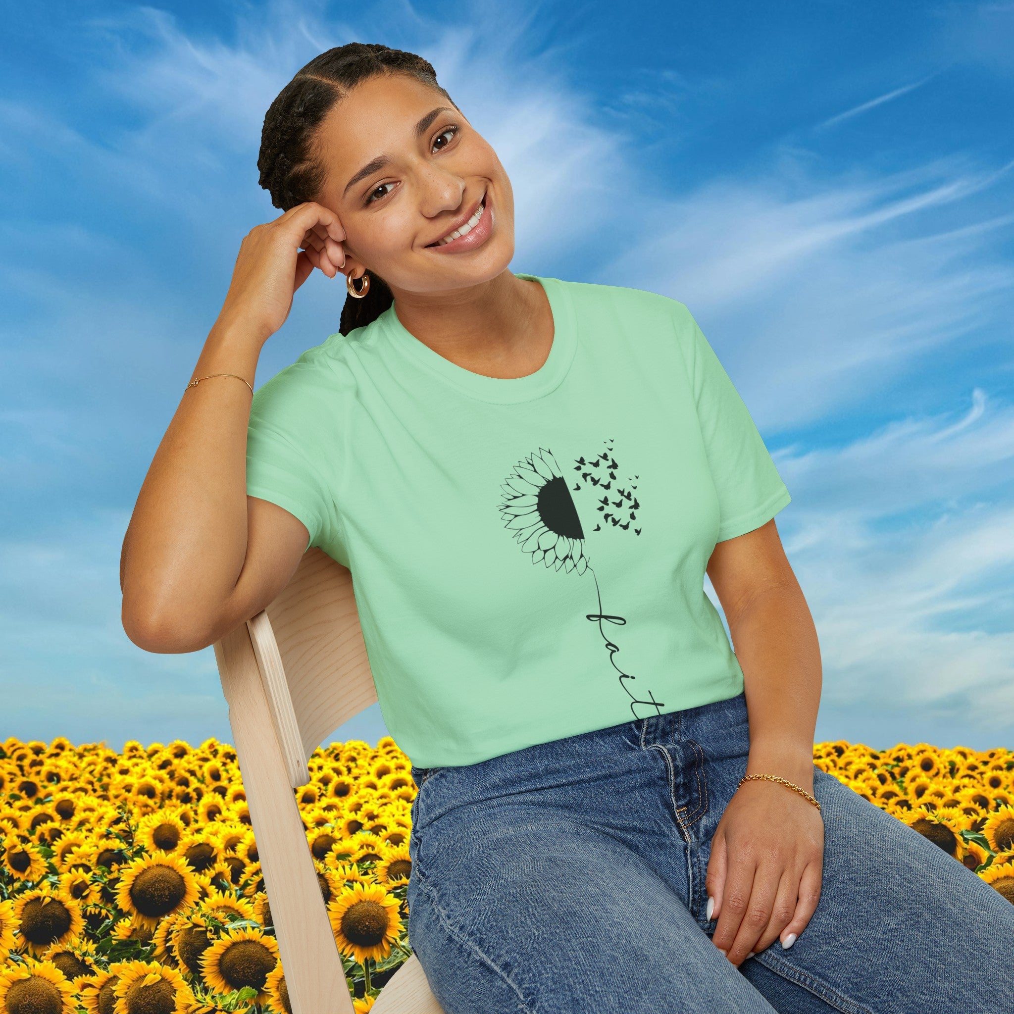 Faith | Sunflower Shirt